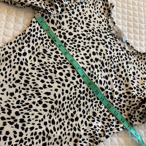 Gaze Bodysuit Size S Animal Print Brown Tan Casual Long Sleeve very soft95% Poly - Picture 6 of 6